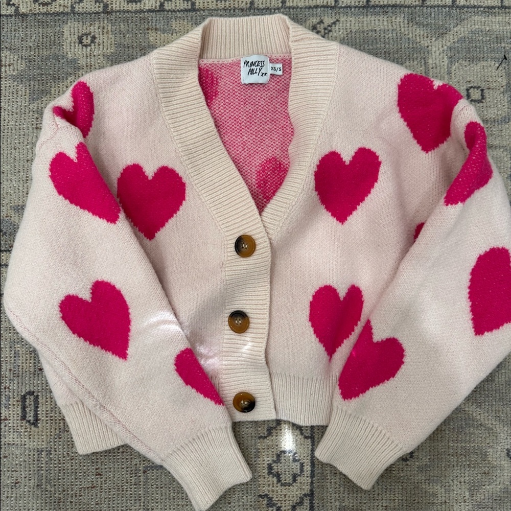 Princess Polly heart sweater